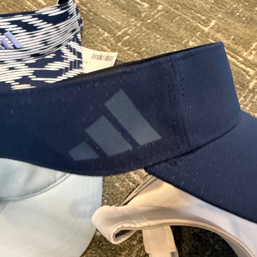 Adidas Womens Golf Visors 4 Pack Assorted Colors One Size Fits Most Athletic - Picture 3 of 6